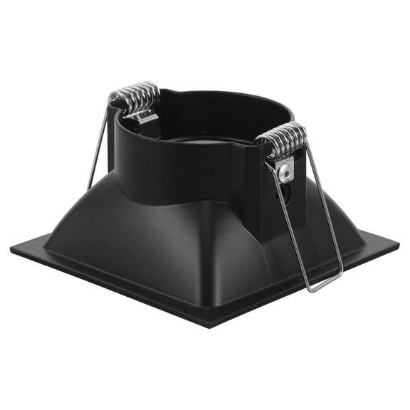 IFANLANDOR Black Mr16 Recessed Light Trim with Anti Glare Bezel for Home Ceiling Spotlight