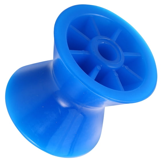 IFANLANDOR Blue Boat Trailer Guides with Shock Resistant PU Rollers for Precise Keel Alignment and Dock Use
