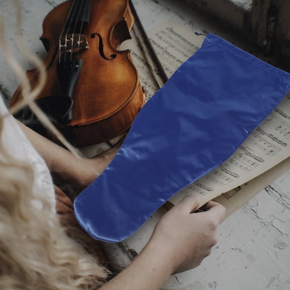 IFANLANDOR Blue Violin Storage Cover Practical Protector with Soft Comfortable Texture