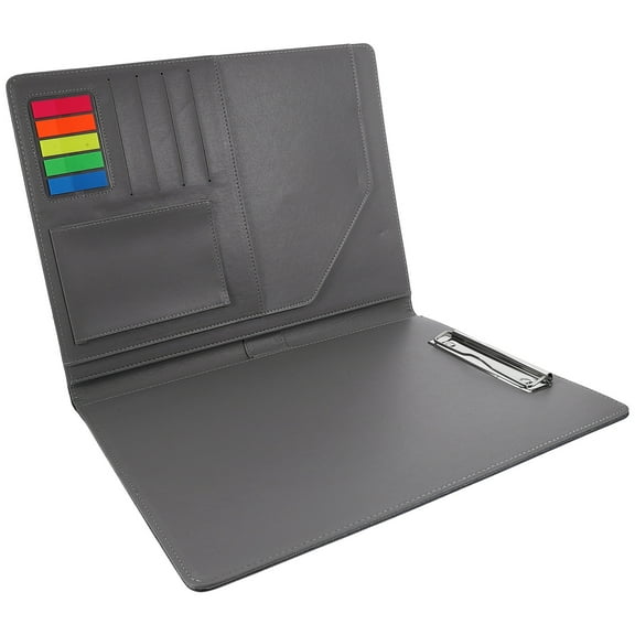 IFANLANDOR Business Office Binder 1Set Simple Professional Document Organizer Folder Pu Material 32.7X9.6X0.8In Size