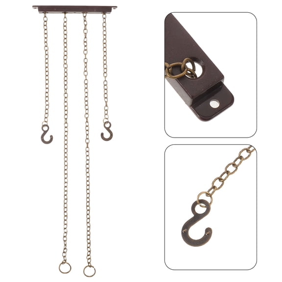 IFANLANDOR Multi Color Metal Clock Chain for Floor Clock Repair Accessories
