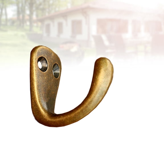 IFANLANDOR Clothing Hooks Vintage Wall Hooks Copper for Hanging Handbags in Bedroom 1Set