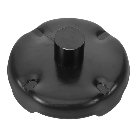 IFANLANDOR Compact Steel Hydraulic Jack Pad Replacement Black for Jack Stand and Rv Use