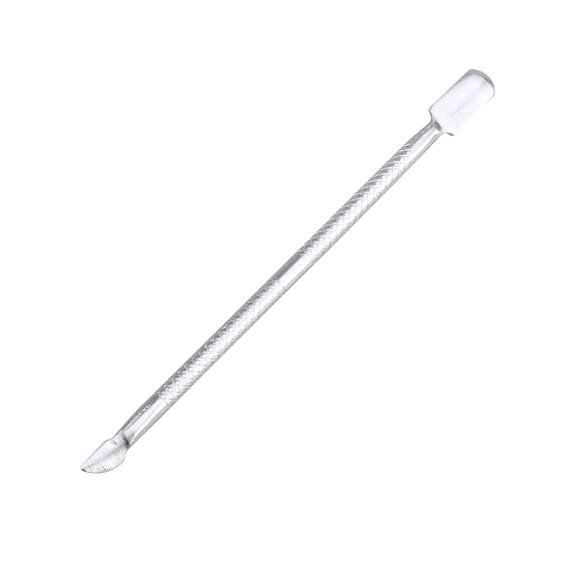 IFANLANDOR Cuticle Remover Set 2Pack Stainless Steel Spoon Like for Professional and Personal Use 4.9in Long