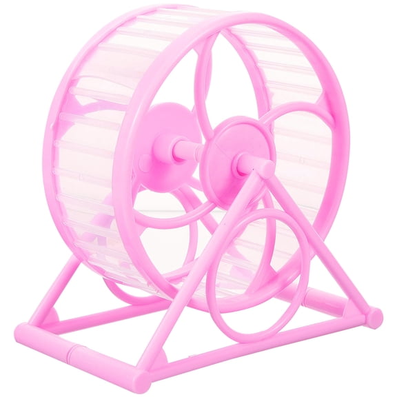 IFANLANDOR Durable Pink Chinchilla Wheel with Quiet Operation for Small Pet Activity