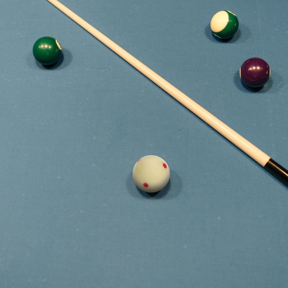 IFANLANDOR Red Six Dot Cue Ball for Pool Practice with Balanced Design and Scratch Resistance