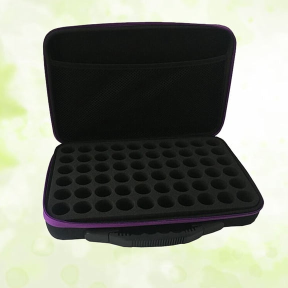 IFANLANDOR Essential Oils Holder 1Pack Rectangular Portable Travel Friendly Storage Case