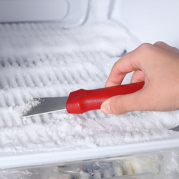 IFANLANDOR Fridge Ice Shovel 4Pcs Straight Design for Ice Removal and Refrigerator Maintenance