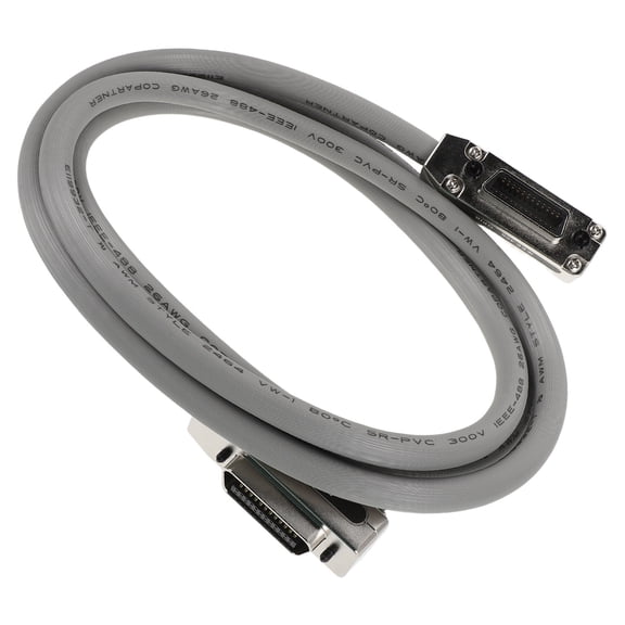 IFANLANDOR Gpib Adapter Cable with Metal Cable Connector for Data Acquisition Systems Rugged Construction