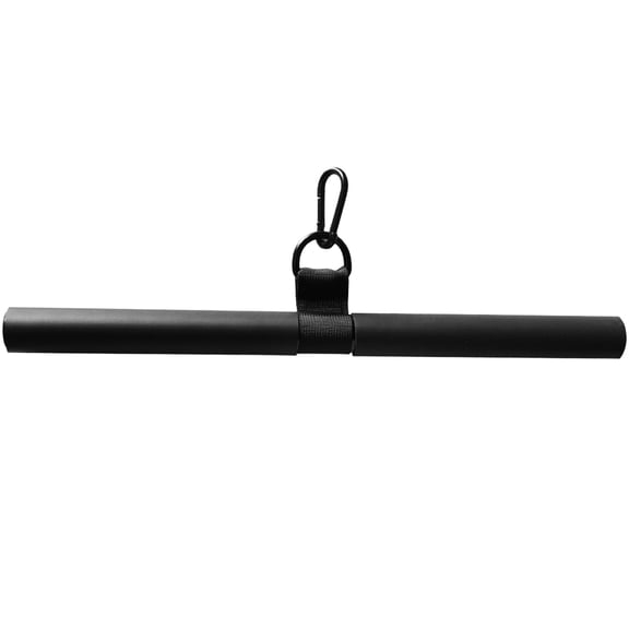 IFANLANDOR Straight Black Pull Bar for Fitness Equipment Suitable for Home Gym Muscle Building