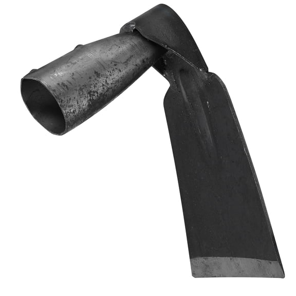 IFANLANDOR Heavy Duty Black Garden Hoe Head Made of Sturdy Manganese Steel for Soil Tilling