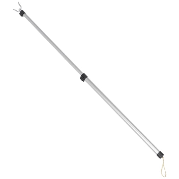 IFANLANDOR Heavy Duty Telescoping Clothes Reach Pole Stainless Steel Adjustable Clothesline for Home