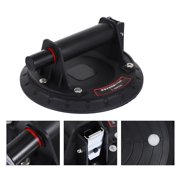 IFANLANDOR Glass Suction Cup Lifter Black Rubber for Smooth Surfaces Fast Attachment