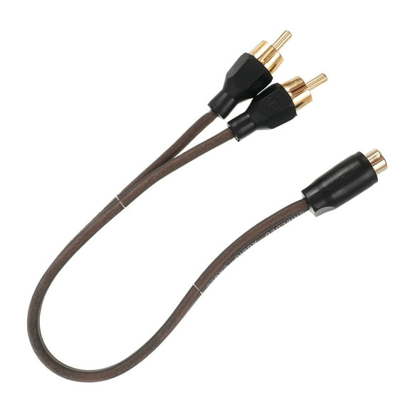 IFANLANDOR High Performance Rca Audio Splitter Cable Copper for Car Speaker Amplifier