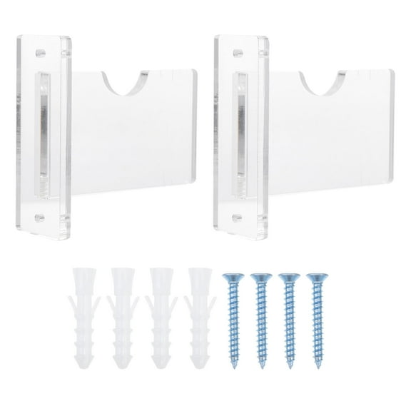 IFANLANDOR Hockey Wall Bracket 1 Set Acrylic for Hockey Lovers Sports Equipment Storage and Display