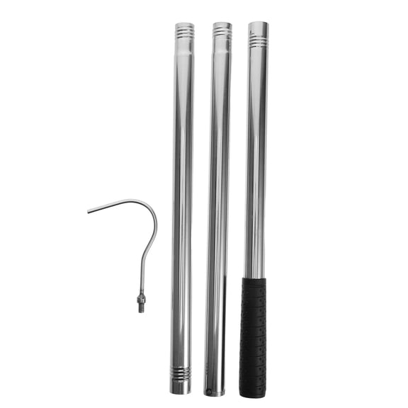 IFANLANDOR Adjustable Ladder Hanger Hooks Stainless Steel Plated Silver for Home Attic Use