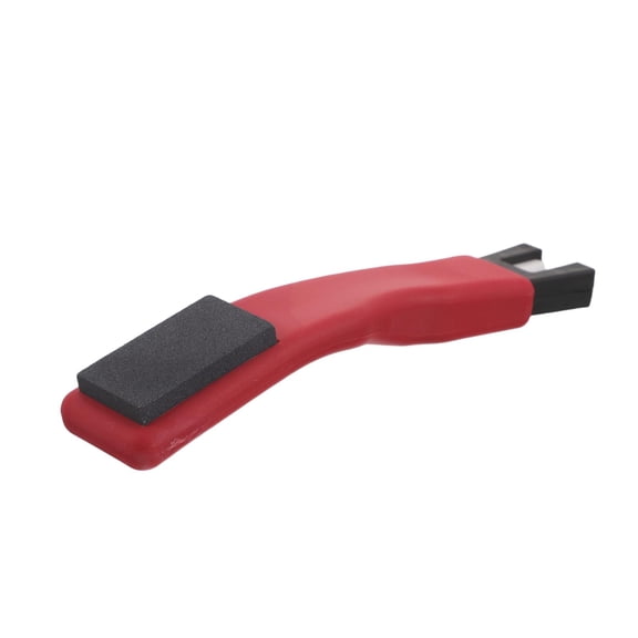 IFANLANDOR Red Ice Skate Sharpener for Home Use Portable Hockey Skate Blade Grinding Tool
