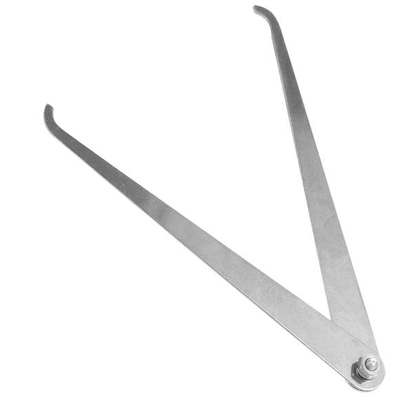 IFANLANDOR Inside Caliper 1Pack Precise Measuring Tool For Pottery Measurement Students Silver Compact Design