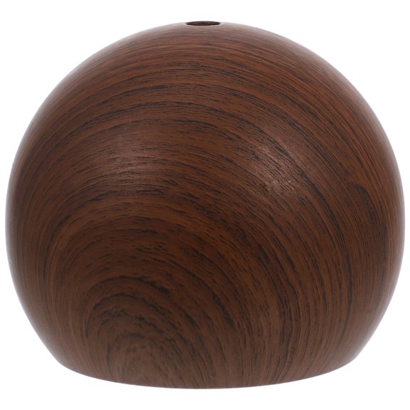 IFANLANDOR Iron Orb Table Lamp Base Brown Metal Sphere Holder with Non Slip Stable Surface