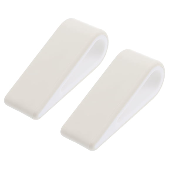 IFANLANDOR Laptop Riser Desk Support 2Pcs White Plastic Adjustable Design for People Who Work with Laptops