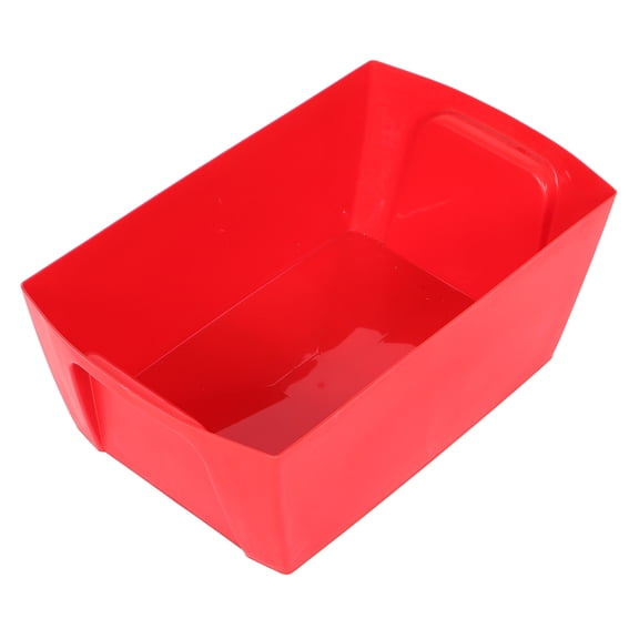 IFANLANDOR Large Red Plastic Beer Bucket with Thick Material for Party Ice Storage and Cooler