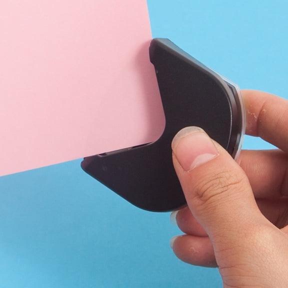 IFANLANDOR Lightweight Black Paper Corner Rounder for Craft Projects with Practical Durable Material