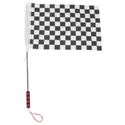 IFANLANDOR Motocross Racing Checkered Flags, Polyester Race Track Flag Decor for Events, Garage, ATV Party Decor