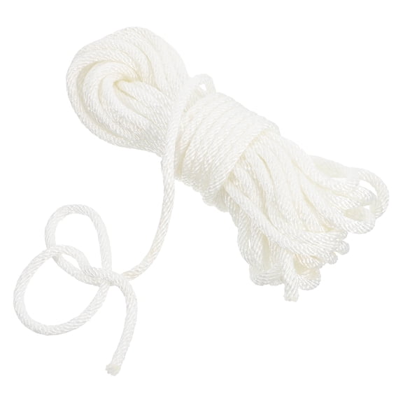 IFANLANDOR Multipurpose Design Flagpole Rope Nylon Beige 1Set Easy to Clean