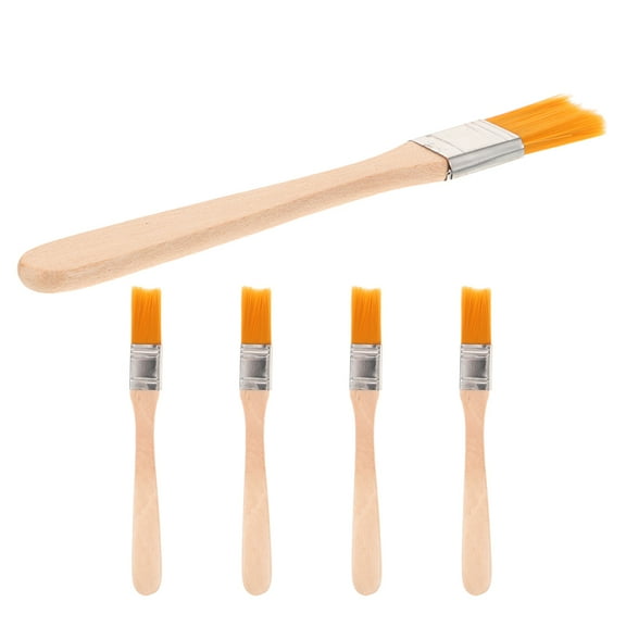 IFANLANDOR Nylon Wall Paint Brushes 5Pcs for Smooth and Even Application