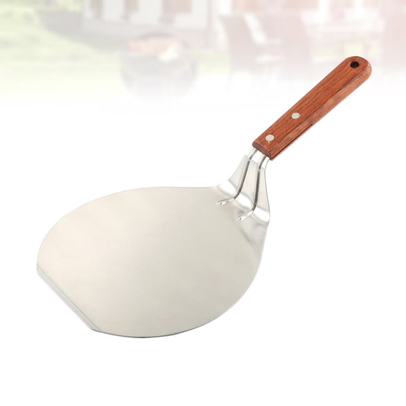 IFANLANDOR Pizza Flippers 1Pcs Spatula Stainless Steel Silver Kitchen Gadget Tool