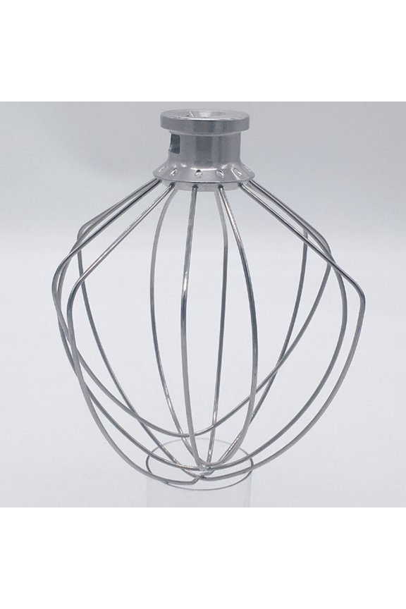 Plated Silver Kitchen Hand Mixer Parts Stainless Steel Eggbeater for Mixing Marinades and Sauces