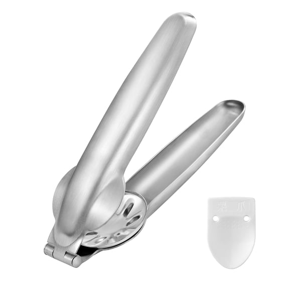 IFANLANDOR Plated Silver Metal Nut Cracker Kitchen Gadget with Leveraged Handle for Hard Nut Shells