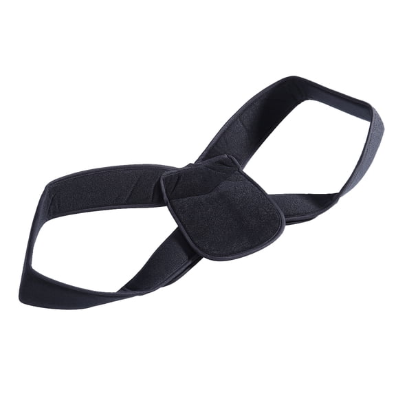 IFANLANDOR Posture Brace For Adults Breathable Design Humpback Support For Men And Women For Work And Home Use Black