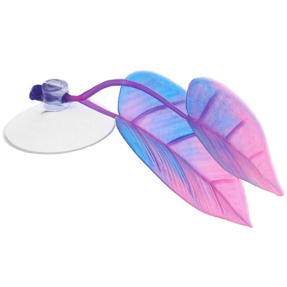 IFANLANDOR Purple PP Aquarium Leaf Bed for Betta Fish Resting and Spawning