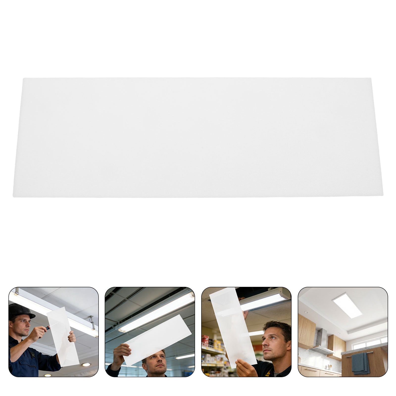Da Sign Board IFANLANDOR Rectangular Light Diffuser Board Acrylic Frosted Anti-glare ...