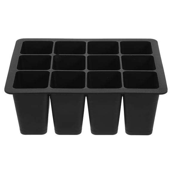 IFANLANDOR Silicone Seed Starter Pots for Gardening with Lid Durable Window Propagator Tray for Vegetables