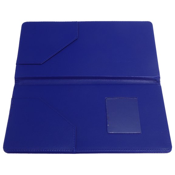 IFANLANDOR Sky Blue Billfold Check Holder with Paper Clamp for Home and Restaurant Use