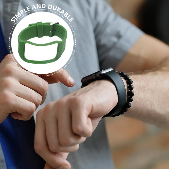 IFANLANDOR Smartwatch Accessories Smart Bracelet Watchband Simple Green 1Pack
