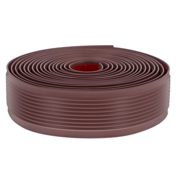 IFANLANDOR Soft PVC Brown Non Slip Stair Treads Adjustable Length for Stair Safety