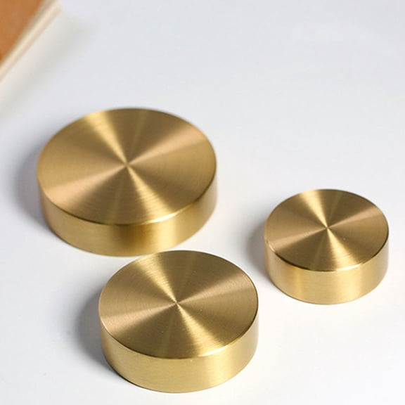 IFANLANDOR Solid Brass Paperweight with Smooth Surface for Chinese Calligraphy and Painting