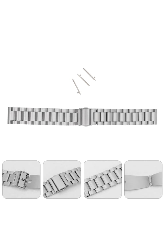 Stainless Steel Bracelet Watch 1Pack Silver 18x2x0.3 Venu