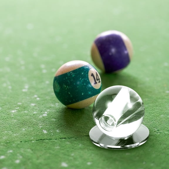 IFANLANDOR Transparent Billiards Cue Stroke Trainer Tool Made from Durable Glass and Acrylic for Daily Use