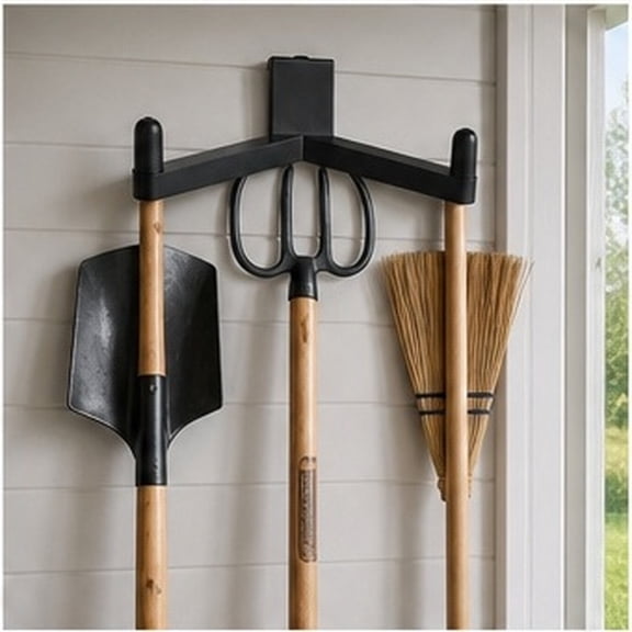 IFANLANDOR V Shaped Heavy Duty Shed Storage Hook for Organizing Garden Tools and Extension Cords