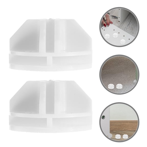 IFANLANDOR Wire Cube Shelving Connectors 25Pcs In White For School And Home Use