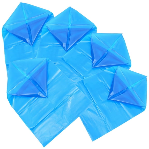 IFANLANDOR Yard Trash Bags 5Pcs Heavy Duty For Composting Bin In Garden And Lawn Areas