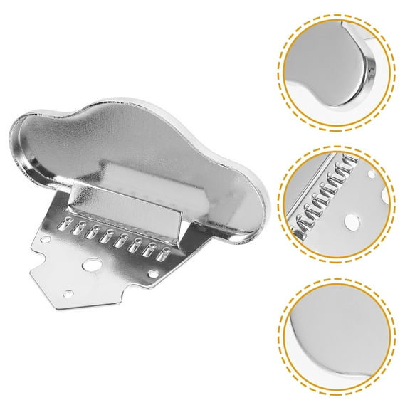 IFANLANDOR Zinc Alloy Mandolin Tailpiece for String Instrument Accessories 1Pcs