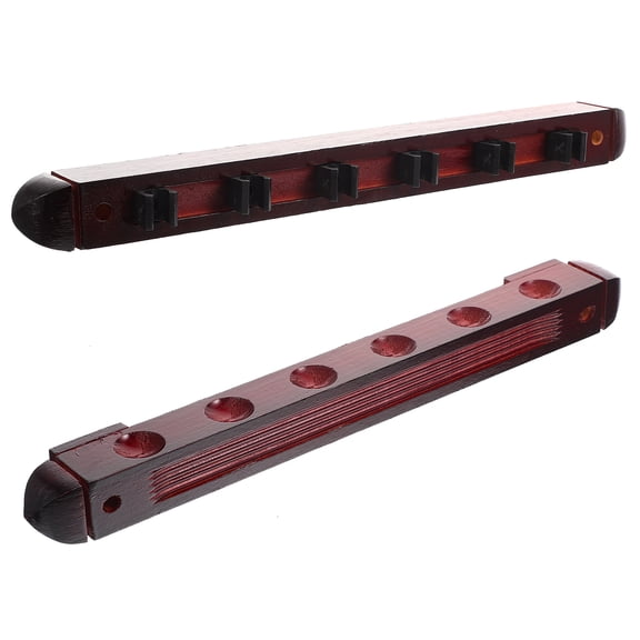 IFANTNG Pool Cue Holder Wall Mount Rack Set - Delicate Display Stand for Billiard Cue Storage and Organization