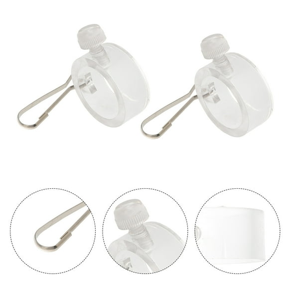 IFANTNG 10pcs Flag Pole Rings Flagpole Flag Mounting Rings for Flagpole Replacement Parts Accessories 1 Inch