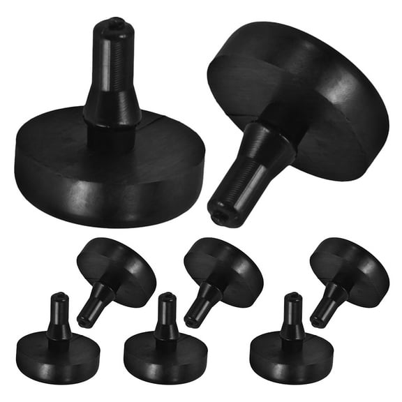 Raindrops 8pcs Brake and Clutch Pedal Rubber Stopper Pad with Brake Light Switch Stopper for Car Pedal Stop Switch Replacement