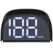 FUTUREORYY Black Car Speedometer for Everyday Use, Compact 3.1x2.1x2.1in, 1 Piece, Accurate Vehicle